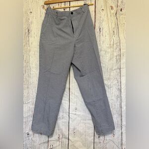 Brooks Brothers Blue and White Seersucker Dress Pants